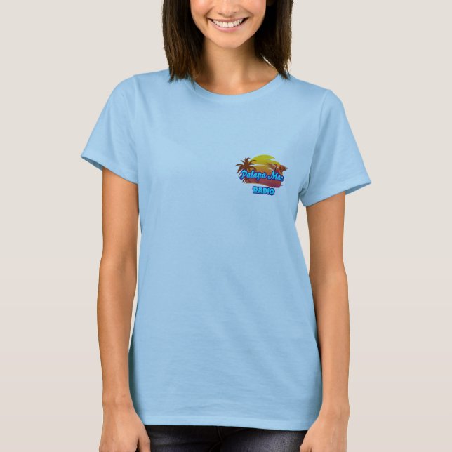 Palapa Mac (Ladies) Fitted T-Shirt (Front)