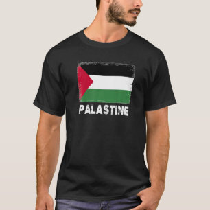 Palastine Flag Support Palestinian People Women M T-Shirt