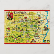 Palatinate on the Rhine - Germany Postcard