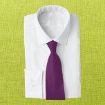 Palatinate Purple Solid Color Tie<br><div class="desc">Palatinate Purple Solid Color</div>