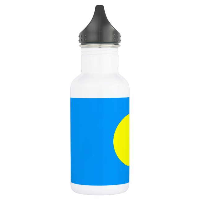 Palau Flag 532 Ml Water Bottle (Left)