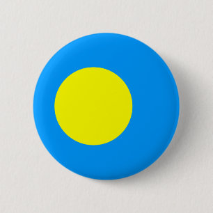 Palau Flag 6 Cm Round Badge