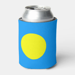 Palau Flag Can Cooler