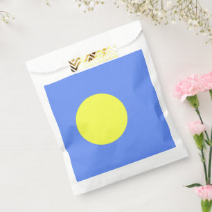 Palau flag favour bags