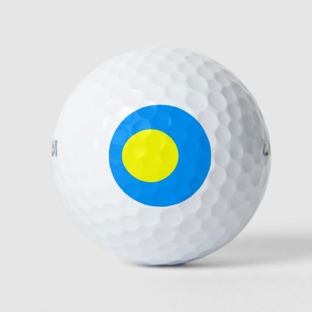 Palau Flag Golf Balls (Front)