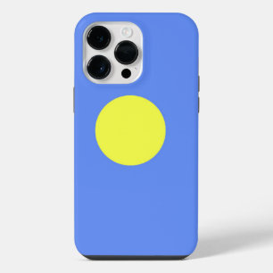 Palau flag iPhone 14 pro max case