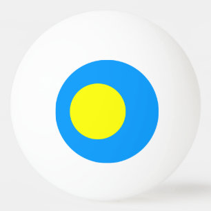 Palau Flag Ping Pong Ball