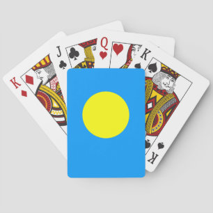 Palau Flag Playing Cards