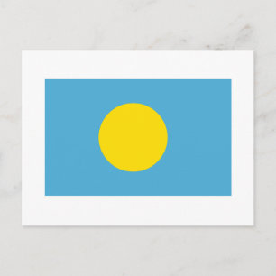 Palau Flag Postcard
