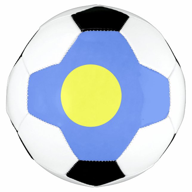 Palau flag soccer ball (Front)