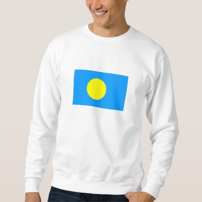 Palau Flag Sweatshirt (Front)