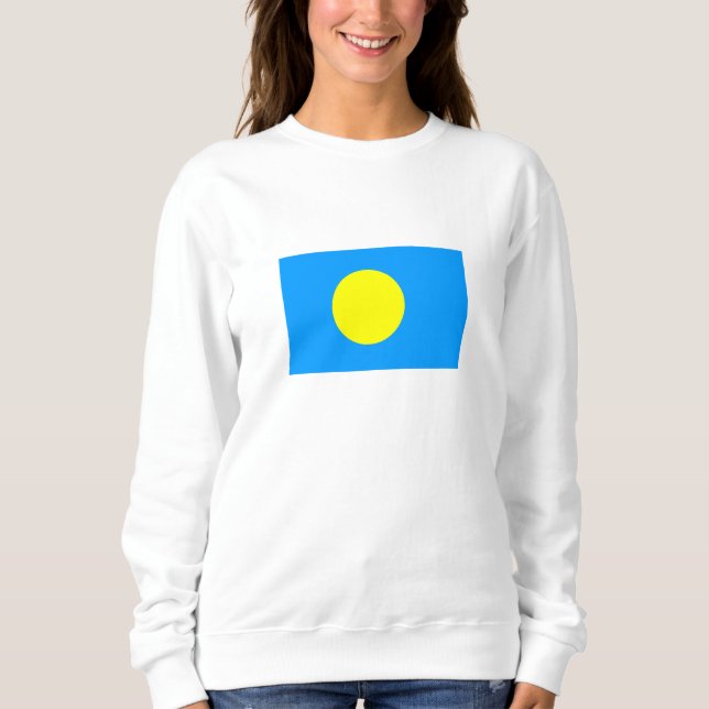Palau Flag Sweatshirt (Front)