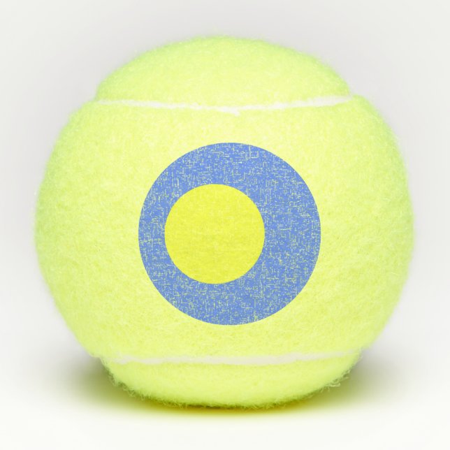 Palau flag tennis balls (Front)