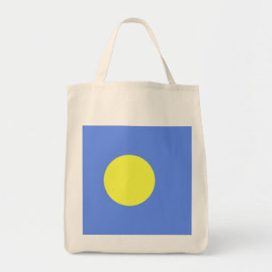 Palau flag tote bag