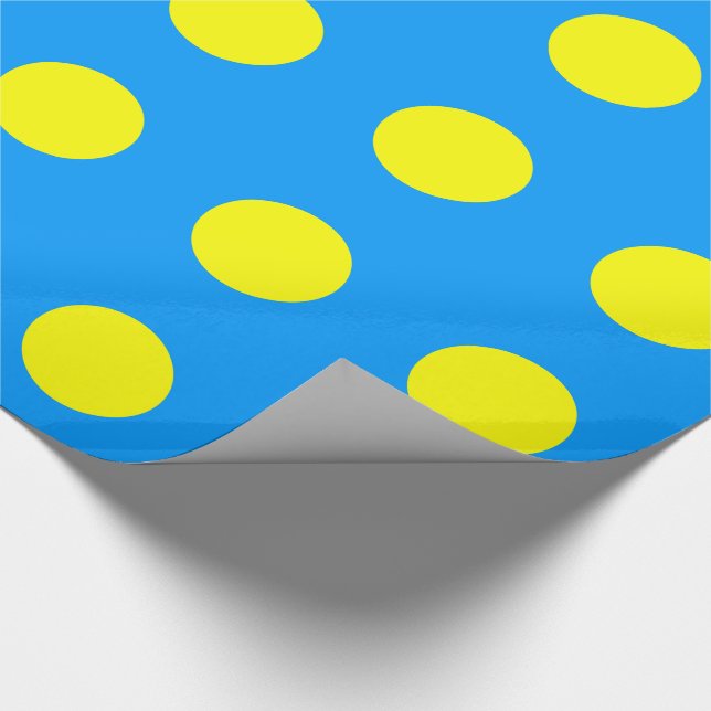 Palau Flag Wrapping Paper (Corner)