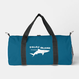 Palau Island Scuba Diving With Sharks Duffle Bag