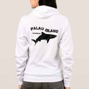 Palau Island Scuba Diving With Sharks Hoodie