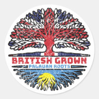 Palau Palauan British UK Tree Roots Flag