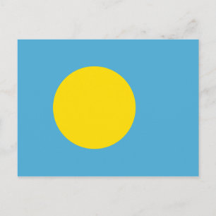 palau postcard
