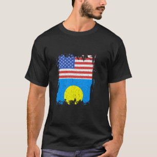 Palau USA America Palauan Roots Palauan Pride Pala T-Shirt