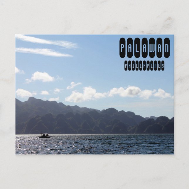 Palawan Trip in Philippines Postcard (Front)