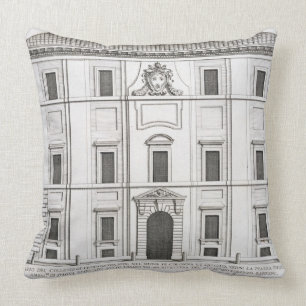 Palazzo del Collegio de Propaganda Fide, from 'Pal Cushion