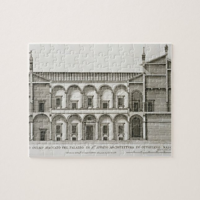 Palazzo di Santo Spirito, from 'Palazzi di Roma', Jigsaw Puzzle (Horizontal)