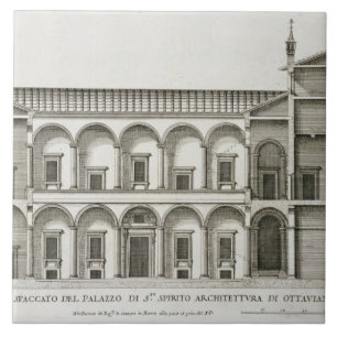 Palazzo di Santo Spirito, from 'Palazzi di Roma', Tile