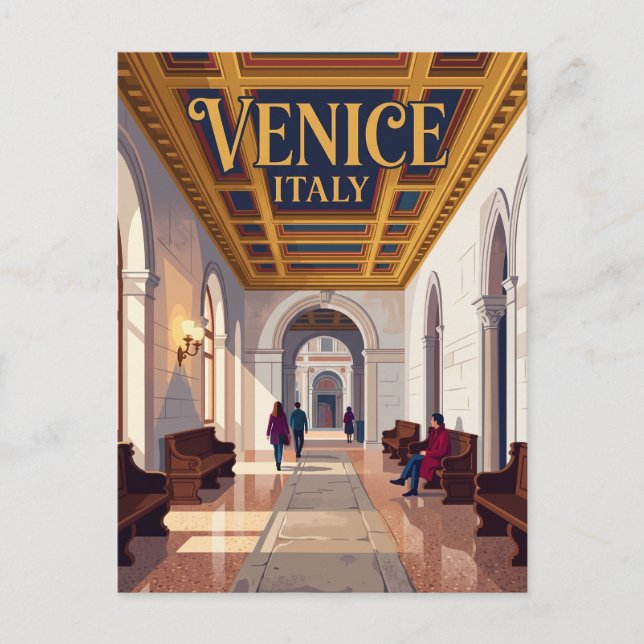 Palazzo Ducale Italy Postcard (Front)