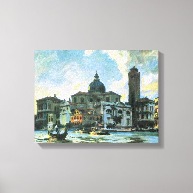Palazzo Labia, Venice by John Singer Sargent Canvas Print (Front)