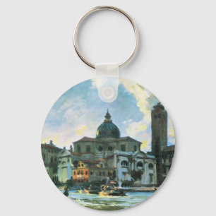 Palazzo Labia, Venice by John Singer Sargent Key Ring
