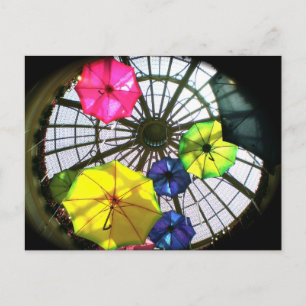 Palazzo Umbrellas Ceiling- Las Vegas Postcard