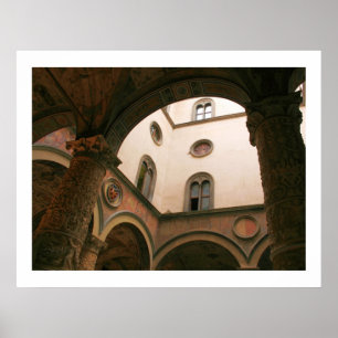 Palazzo Vecchio Courtyard Poster