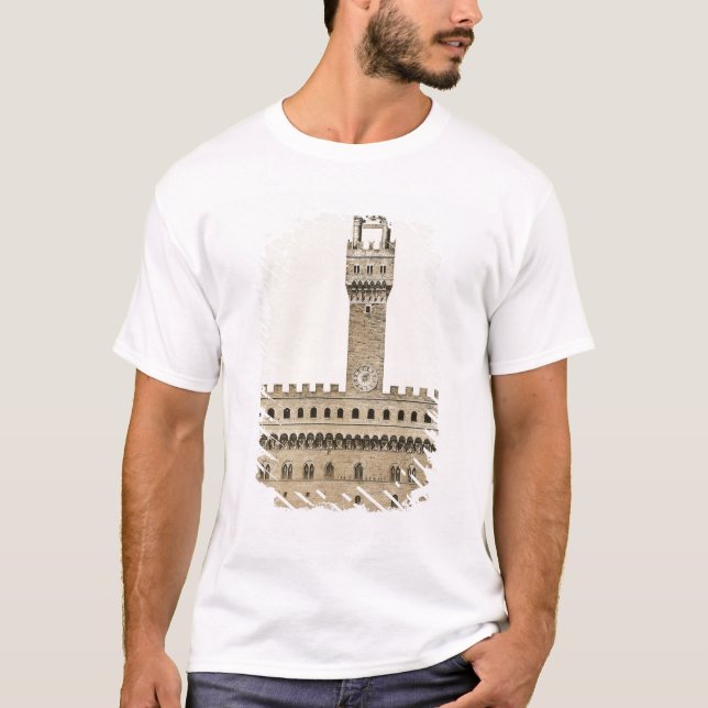 Palazzo Vecchio, or the Palazzo della Signoria, Fl T-Shirt (Front)