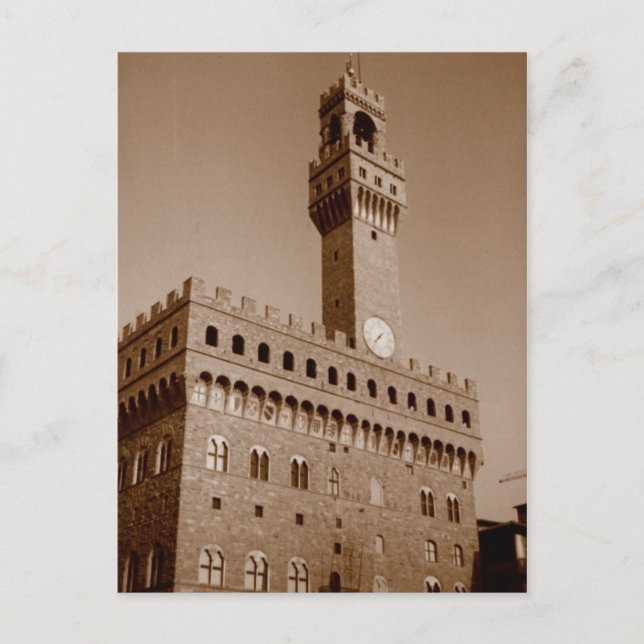 Palazzo Vecchio Postcard (Front)