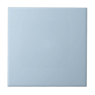 Pale Aqua Blue Solid Color Tile