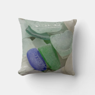 Pale Beach Glass Cushion