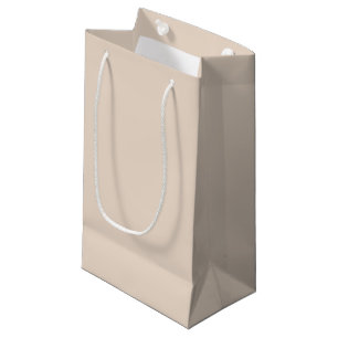 Pale Beige Spring And Summer Trending Color Small Gift Bag