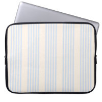 Pale blue and beige five stripes pattern