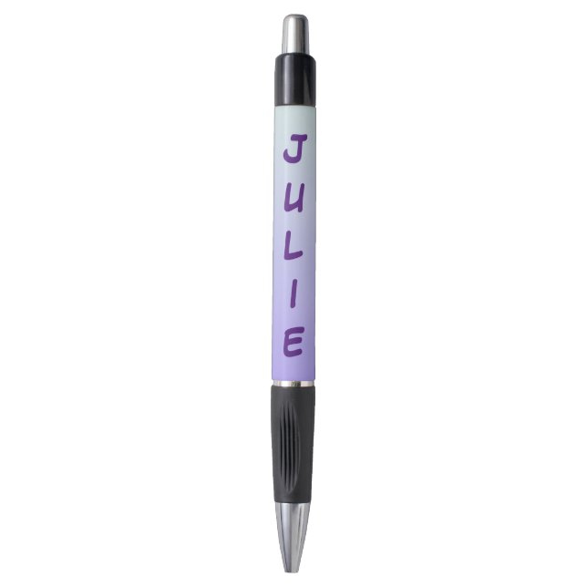 Pale Blue and Purple Gradient Colours (Front Vertical)