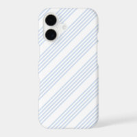 Pale blue and white five stripes pattern