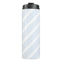 Pale blue and white five stripes pattern