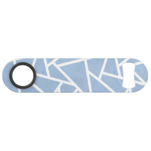 Pale blue and white mosaic pattern