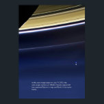 Pale Blue Dot - Cassini ⛔ HQ-quality Poster<br><div class="desc">Pale Blue Dot - Cassini ⛔ HQ-quality</div>