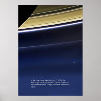 Pale Blue Dot - Cassini ⛔ HQ-quality