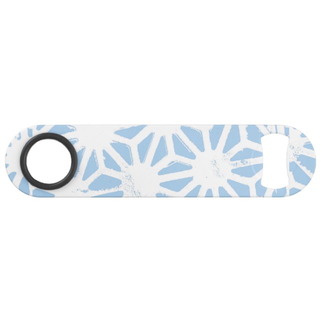 Pale blue geometric pattern (Front (Horizontal))