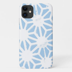 Pale blue geometric pattern Case-Mate iPhone case