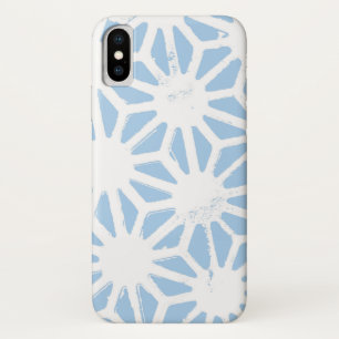 Pale blue geometric pattern Case-Mate iPhone case