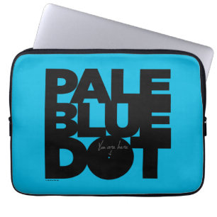 Pale Blue Laptop Sleeve