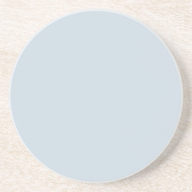 Pale Blue Mist Solid Colour Pairs To SW 6526 Coaster (Front)